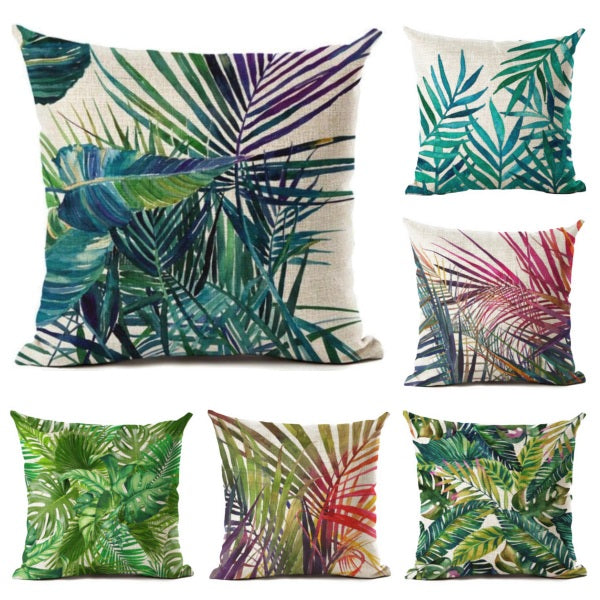 tropical-palm-leaf-pillow-cushion-cover